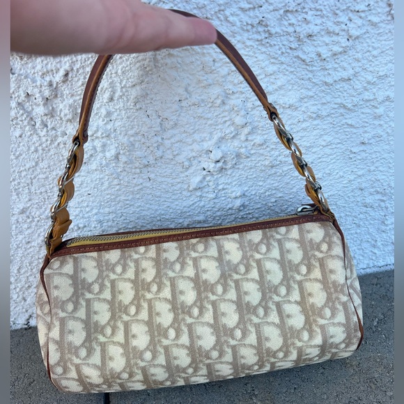 π» Authentic Dior Monogram Trotter Bowler Bag - Picture 3 of 11